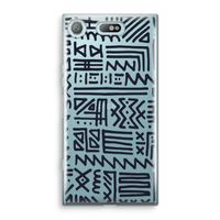 Marrakech print: Sony Xperia XZ1 Compact Transparant Hoesje - thumbnail