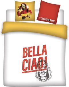 La Casa De Papel Dekbedovertrek bella ciao - polyester