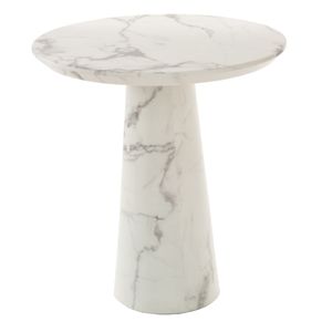 Marble Look disk tafel Pols Potten - wit