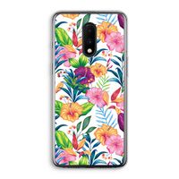 Tropisch 2: OnePlus 7 Transparant Hoesje
