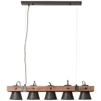 Brilliant Eetkamer hanglamp Plow industrieel 82175/46