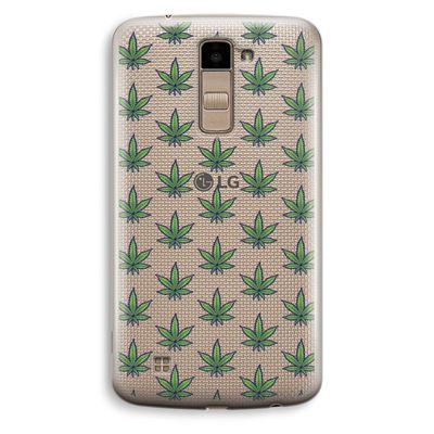 Weed: LG K10 (2016) Transparant Hoesje