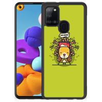 Samsung Galaxy A21s | Bumper Hoesje | Doggy Biscuit