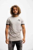 AB Lifestyle Flag T-Shirt Heren Lichtgrijs - Maat XS - Kleur: Grijs | Soccerfanshop