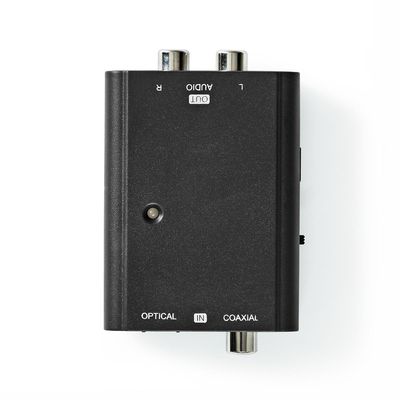 Nedis Digitale Audioconverter | 2-wegs | Manueel | Zwart | 1 stuks - ACON2509BK ACON2509BK