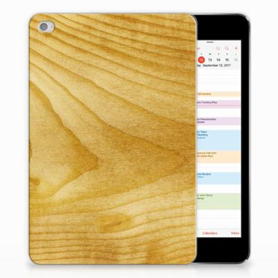 Apple iPad Mini 4 | Mini 5 (2019) Silicone Tablet Hoes Licht Hout