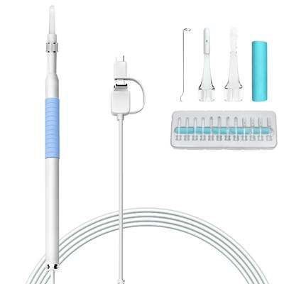 I98 1.300.000 HD Visual OORSMEER Clean Tool endoscoop Borescope met 6 LEDs lens diameter: 5.5 mm (blauw)