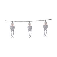 Halloween Decoraties Blauw / Wit 40 x 40 cm LED x 10