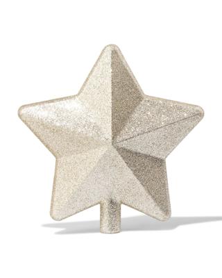 HEMA Piek Glitter Ster (goud)