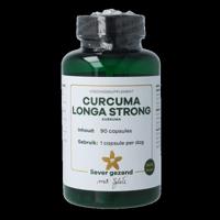 Liever Gezond Curcuma longa strong/ kurkuma 90 Vegetarische capsules