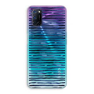 Verrassende lijnen: Oppo A52 Transparant Hoesje