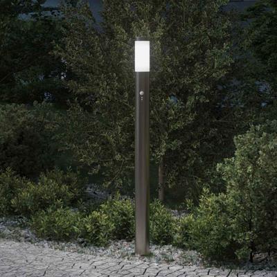 Bolderverlichting met sensor 110 cm roestvrij staal IP44
