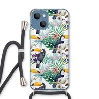 Tukans: iPhone 13 Transparant Hoesje met koord