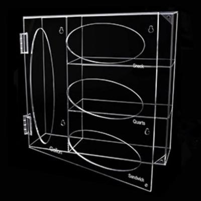 ClearWall Transparante Wandopbergdoos voor Keukenopslag