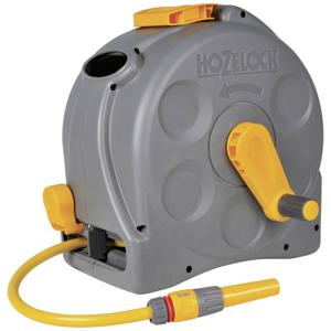 Hozelock 2415R0000 Tuinslanghouder voor aan de muur Grijs, Geel 25 m 1/2 inch 1 stuk(s)