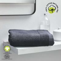 Badhanddoek - VANDAAG - 70 x 130 cm - Katoen - Biologisch Houtskool
