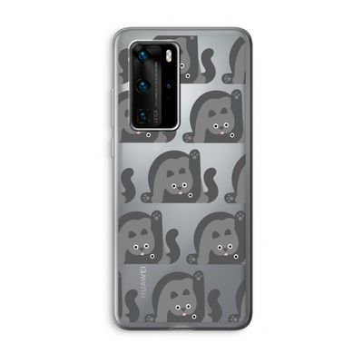 Cats: Huawei P40 Pro Transparant Hoesje