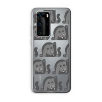 Cats: Huawei P40 Pro Transparant Hoesje