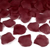 Donkerrode rozenblaadjes 500x stuks   - - thumbnail