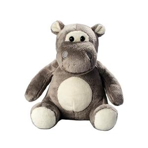 Schmoozies knuffel nijlpaard - pluche - 12.5 cm - wilde dieren knuffel