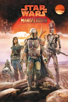 Poster Star Wars The Mandalorian Crew 61x91,5cm