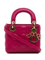 Christian Dior Pre-Owned mini sac à main Cannage Lady Dior pre-owned (2015) - Rose