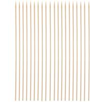 Houten cate prikkers - 20 cm - 200x stuks - Sate / Shaslick / hapjes / traktaties stokjes