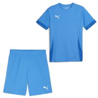 PUMA teamGOAL Matchday Voetbaltenue Kids Blauw Wit