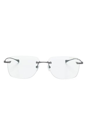 Dita Eyewear lunettes de vue à monture rectangulaire - Gris