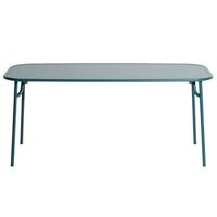 Petite Friture Week-end tuintafel 180x85 met dicht blad Ocean Blue