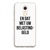 Belastinggeld: Xiaomi Redmi 5 Transparant Hoesje