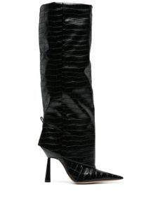 GIABORGHINI bottines Rosie 31 en cuir - Noir