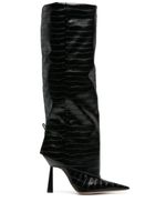 GIABORGHINI bottines Rosie 31 en cuir - Noir - thumbnail