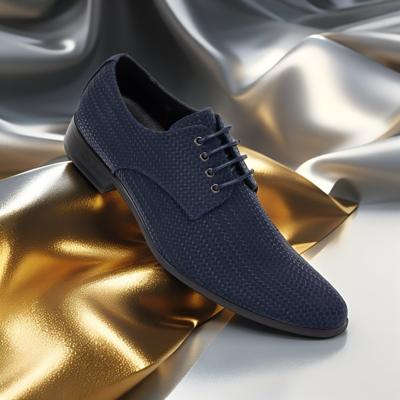 Vittorio Blue Lureaux - Handgemaakte Nette Schoenen Voor Heren