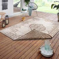 Dubbelzijdig Buitenkleed Triomphe - Beige / Crème maat: 290x200cm - materiaal: Polypropyleen - Dekbed-Discounter.nl
