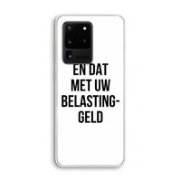 Belastinggeld: Samsung Galaxy S20 Ultra Transparant Hoesje