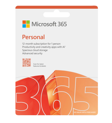 Microsoft 365 Personal 1gebr. 1jr