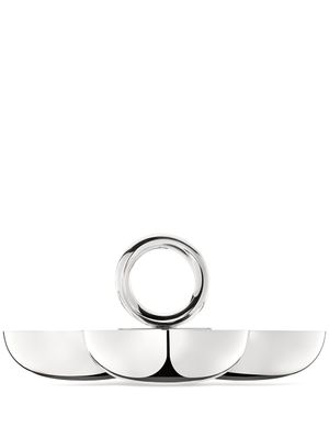 Christofle petit serveur Vertigo en trois parties - Argent