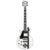 ESP LTD Iron Cross Snow White LH James Hetfield Signature linkshandige elektrische gitaar met koffer