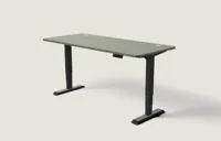 Desktronic HomePro bureau Zwart / Olijfgroen / 180x80 cm Desktronic HomePro bureau Zwart / Olijfgroen / 180x80 cm
