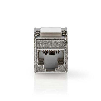 Nedis CCGB89740ME Keystone Cat7 Rj45 Female S/ftp Metaal Doos