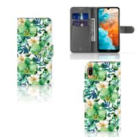 Huawei Y6 (2019) Hoesje Orchidee Groen