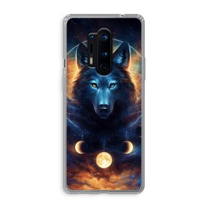 Wolf Dreamcatcher: OnePlus 8 Pro Transparant Hoesje
