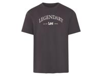 Lee Heren T-shirt (zwart gewassen, L)