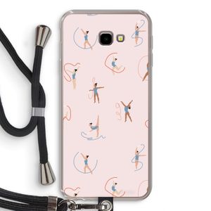 Dancing #3: Samsung Galaxy J4 Plus Transparant Hoesje met koord