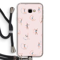 Dancing #3: Samsung Galaxy J4 Plus Transparant Hoesje met koord