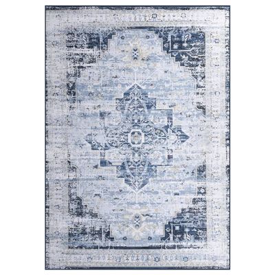 Vidaxl Vloerkleed Bedrukt 120x160 Cm Stof Meerkleurig