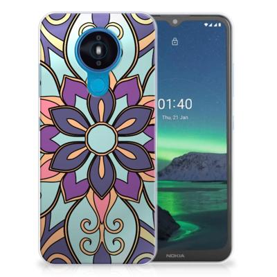 Nokia 1.4 | TPU Case | Purple Flower