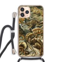 Haeckel Lacertilia: iPhone 11 Pro Max Transparant Hoesje met koord
