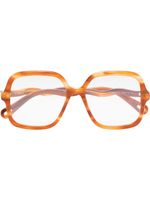 Chloé Eyewear lunettes de vue à monture carrée - Orange